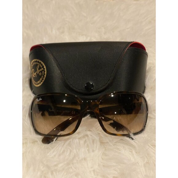 Ray Ban RB 4068 710/51 2N Brown Tortoise Gradient Sunglasses RB4068 With Case - Picture 2 of 6